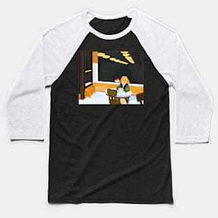 Automat by Hopper Baseball T-Shirt